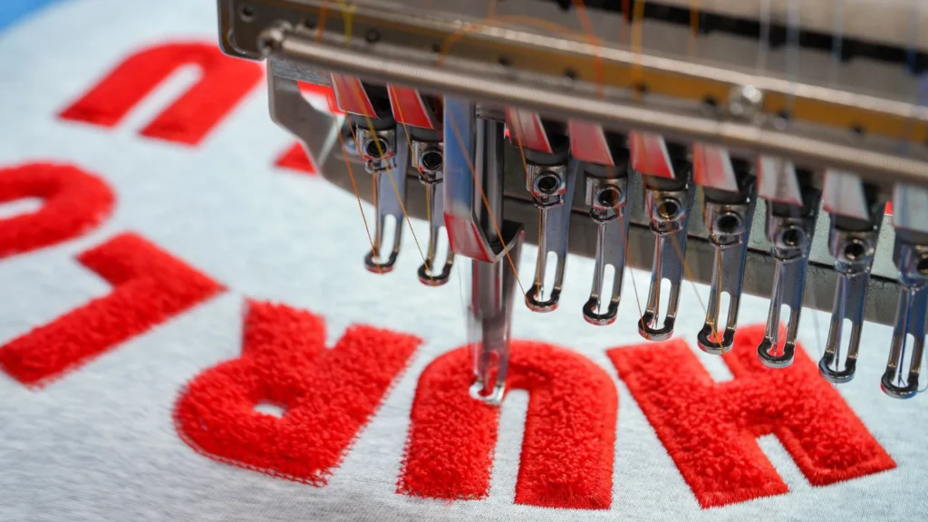Broderie bouclette