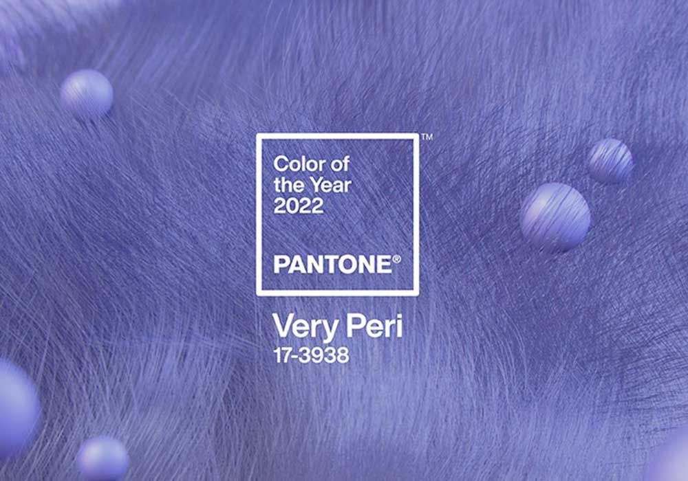 Couleur Pantone 2022 Very Peri